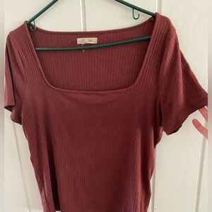 Madewell ribbed top